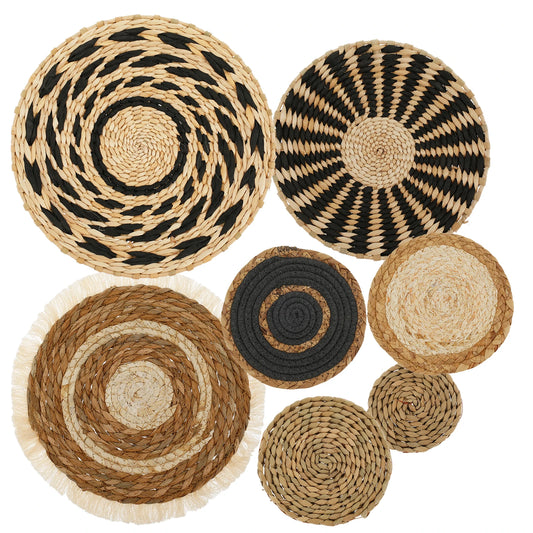 Kasbah Woven Basket Set – Timeless Moroccan Craft for the Modern Home