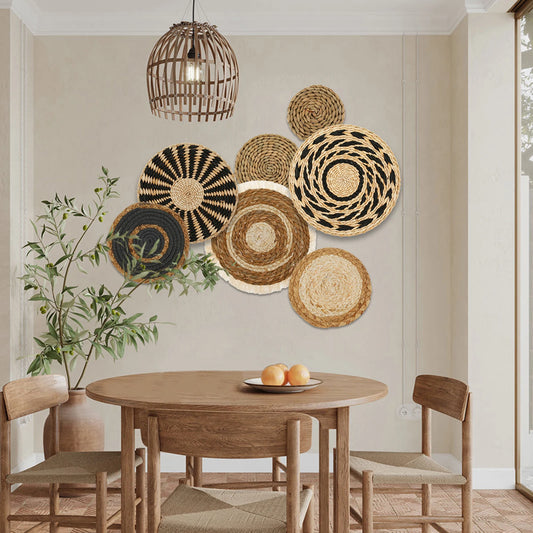Kasbah Woven Basket Set – Timeless Moroccan Craft for the Modern Home