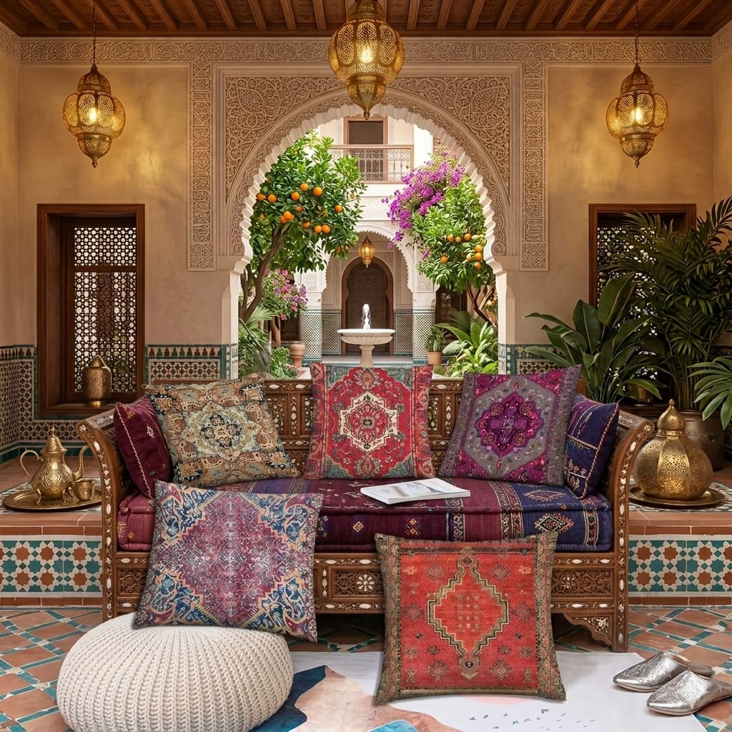 Marrakesh Plush Pillow